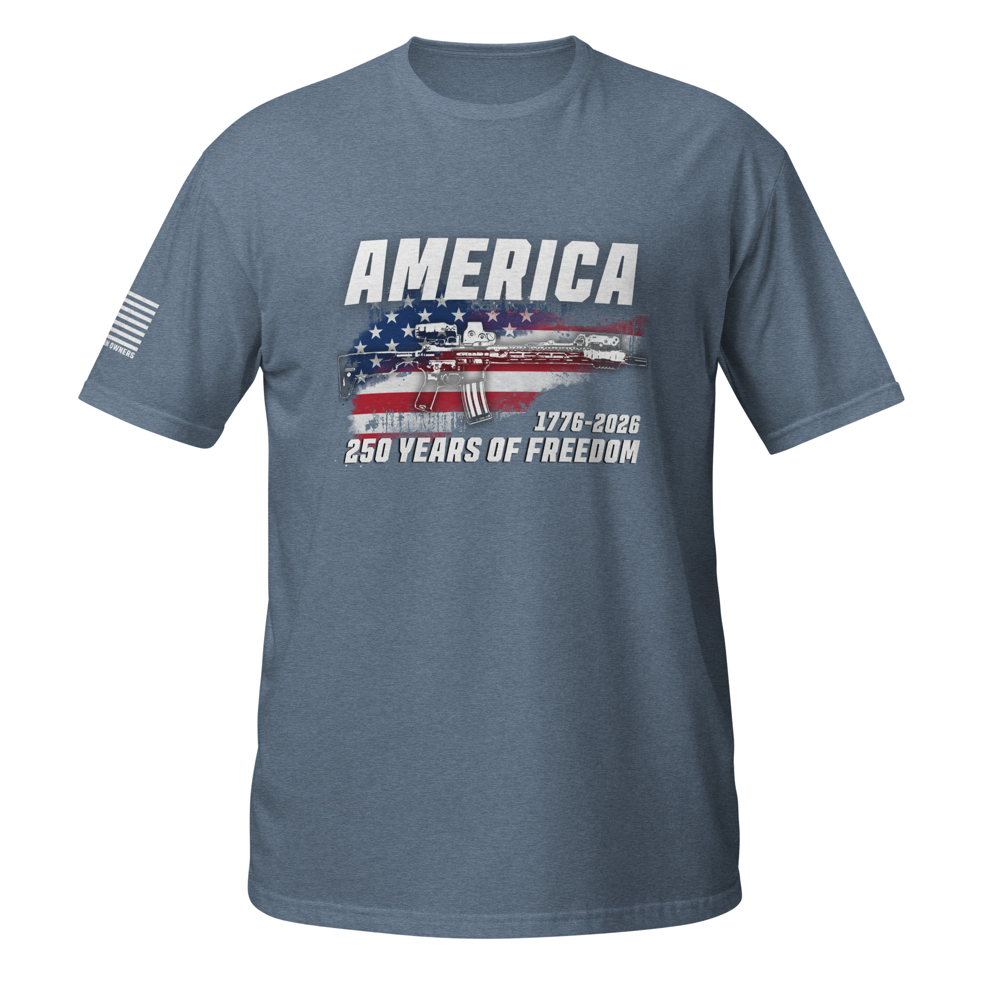 Supersoft – Short Sleeve – Unisex – “America’s 250th” - Image 6
