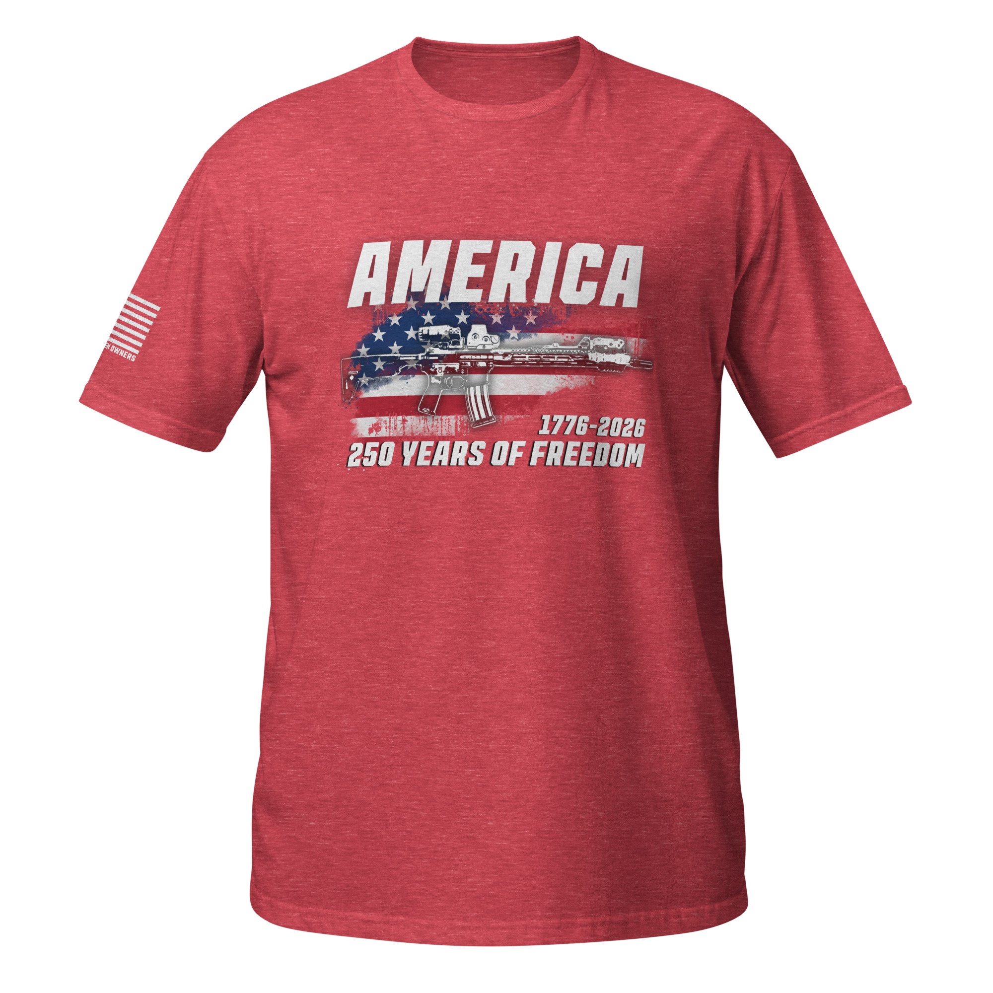 Supersoft – Short Sleeve – Unisex – “America’s 250th” - Image 5