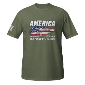 Supersoft – Short Sleeve – Unisex – “America’s 250th”