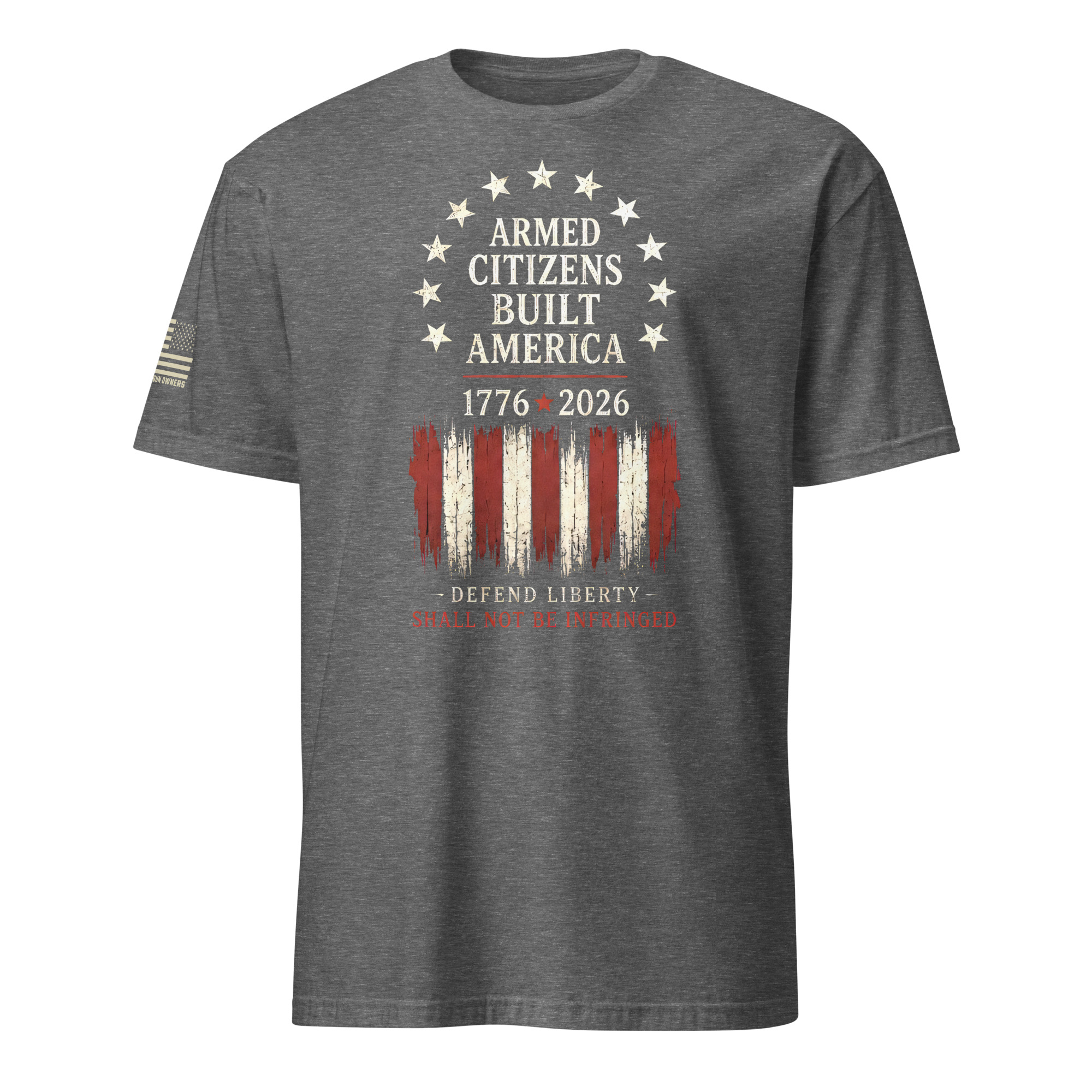 Supersoft – Short Sleeve – Unisex – “Armed Citizens Built America” - Image 5
