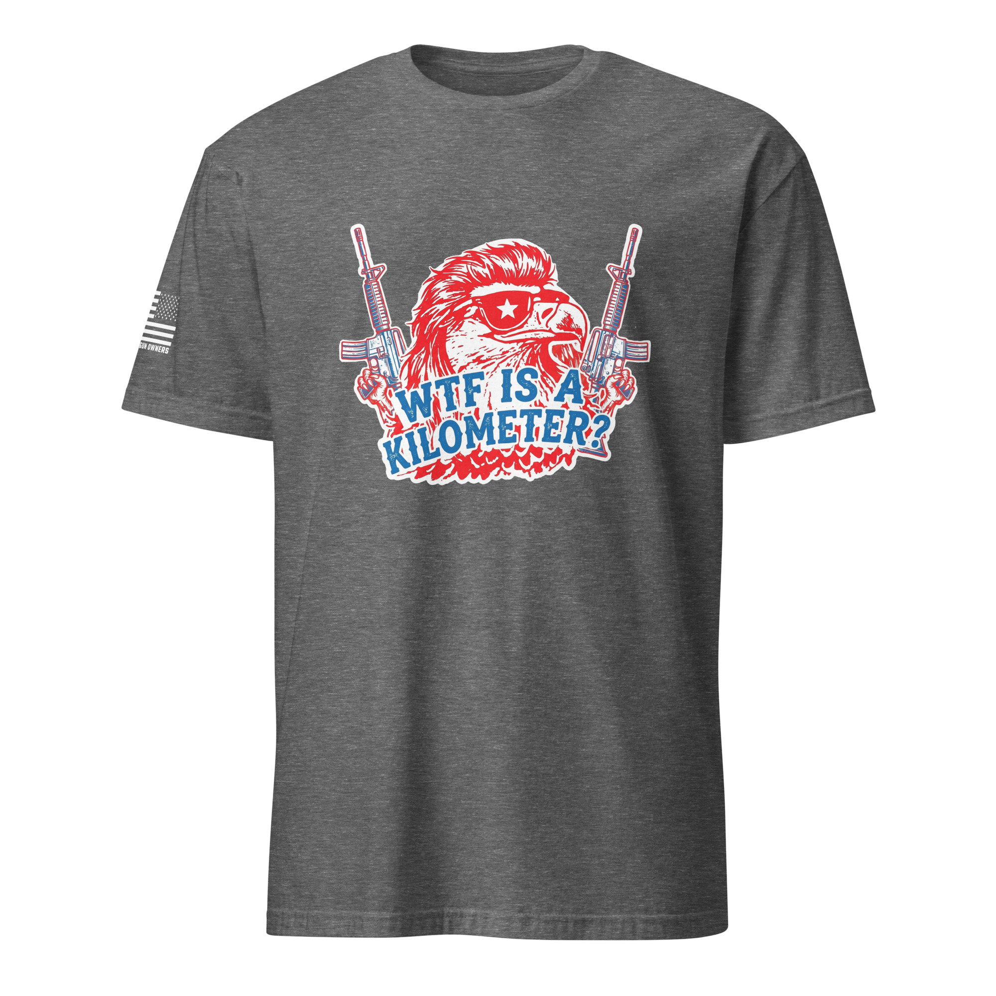 Supersoft – Short Sleeve – Unisex – "WTF Is A Kilometer” - Image 5
