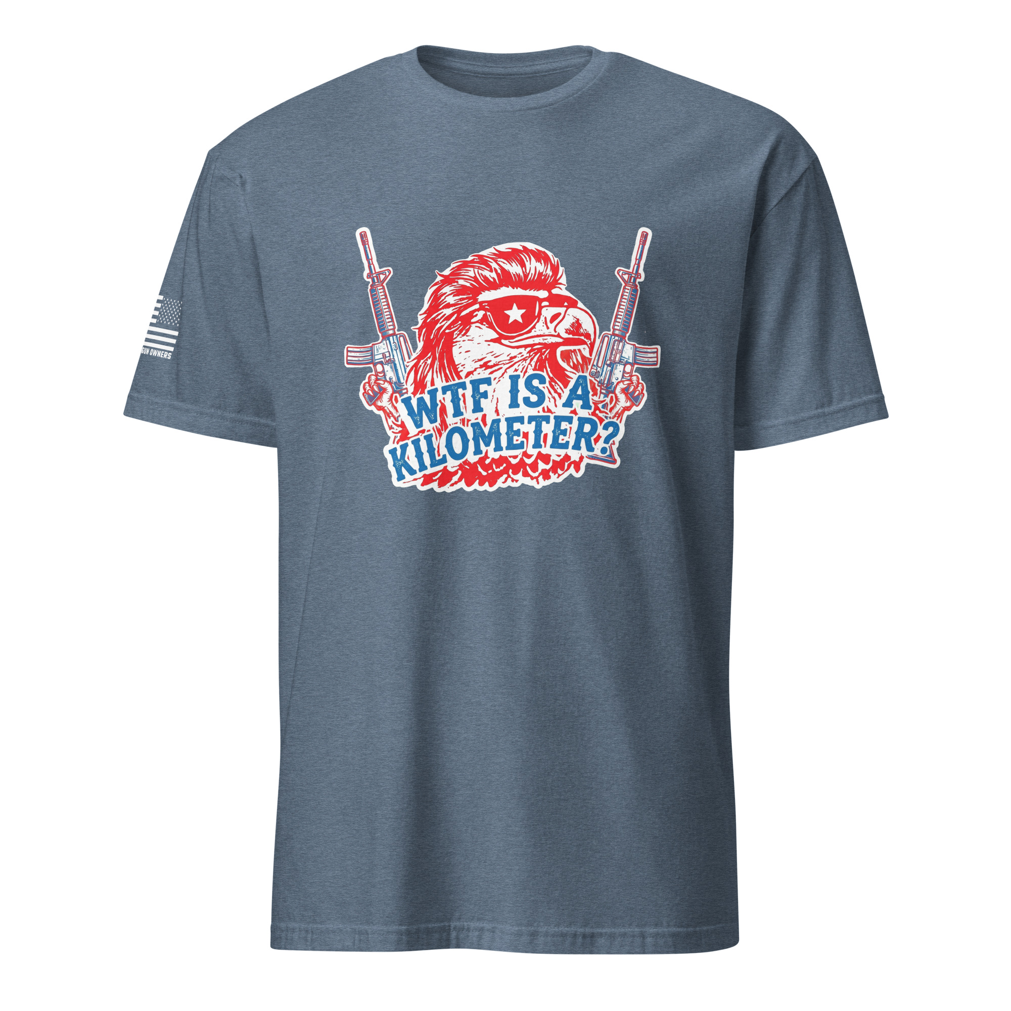 Supersoft – Short Sleeve – Unisex – "WTF Is A Kilometer” - Image 11