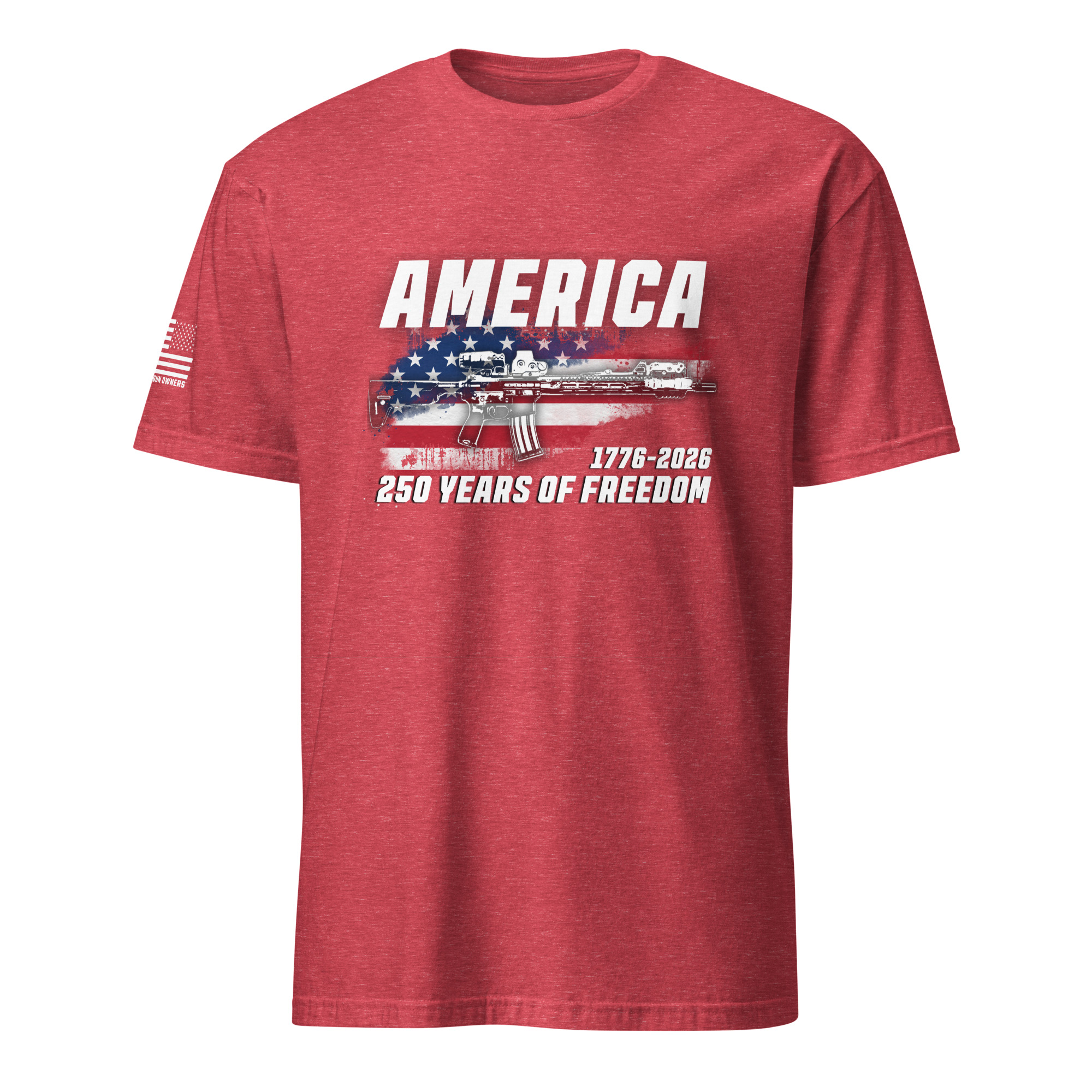 Supersoft – Short Sleeve – Unisex – “America’s 250th” - Image 9