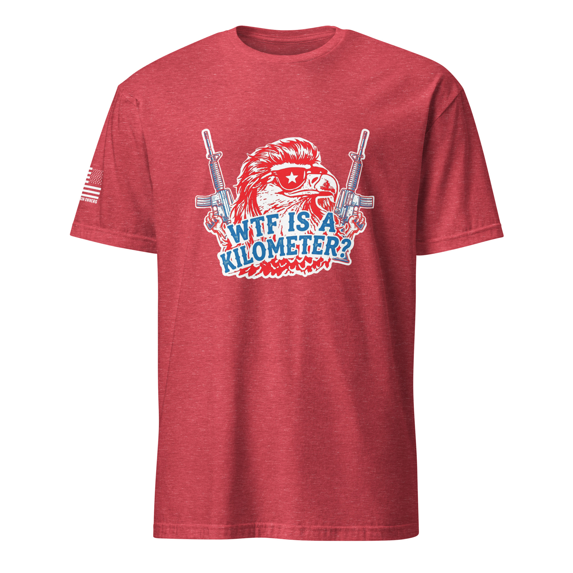 Supersoft – Short Sleeve – Unisex – "WTF Is A Kilometer” - Image 9
